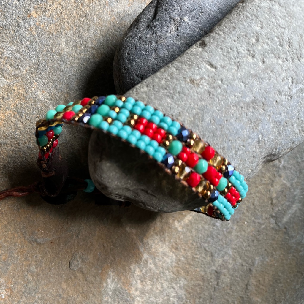 Sundance Style Beaded Bracelet